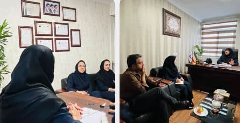 جلسه با مشاوران آموزشی